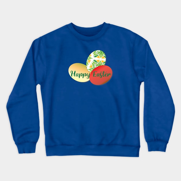 Happy Easter Crewneck Sweatshirt by dddesign